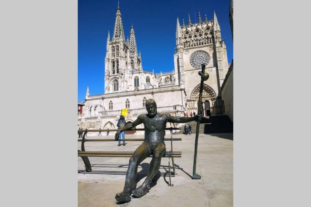 Appartamento Tu Hogar En El Camino. Burgos Centro. Vut. Wifi Esterno foto